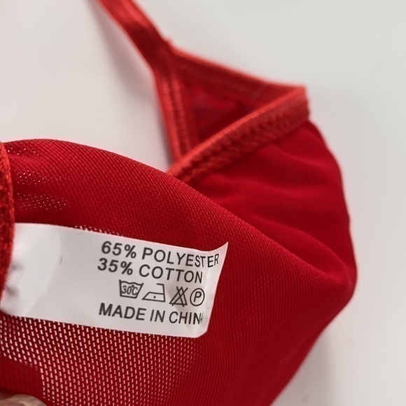 LAST ONE- Christmas women’s Santa feather trim costume - Picture 4 of 4